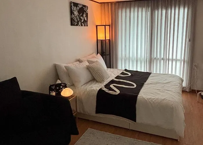 Sinnonhyeon Station 3-minute Walk, Gangnam Plastic Surgery Hospital, Ideal For Shopping, Airport Bus, Washer And Dryer, 2br, Free Luggage Storage Willa *